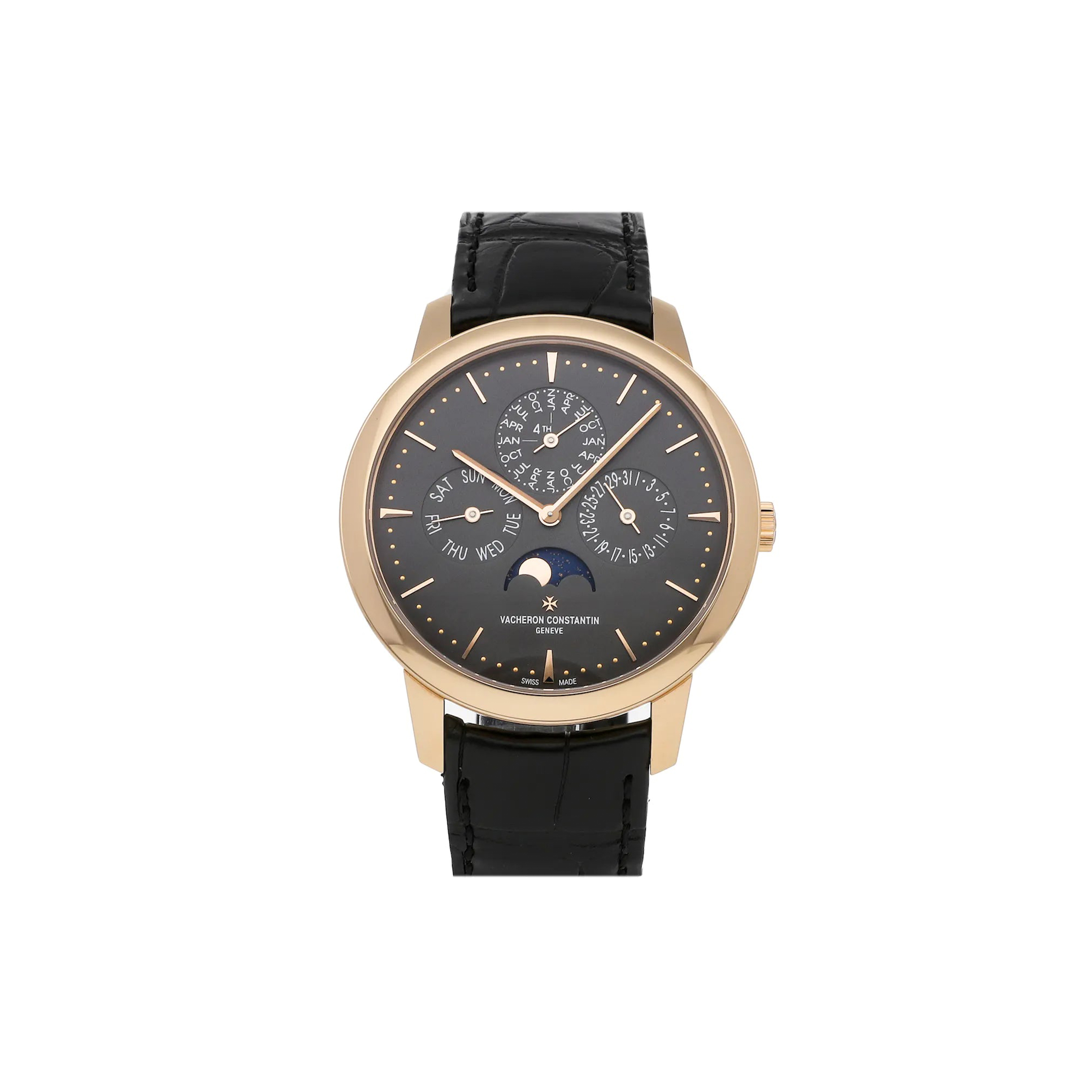 vacheron Co*sta*t*n patrimony perpetual calendar ultra-thin ref watch 43175/000r-b343